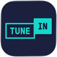 Symbool van Tunein-app